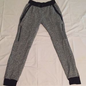 Grey,Black, and white sweatpants